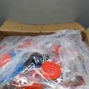 Houseables Human Hamster Ball, Zorb Ball, Bubble Soccer, Human Bubble, Inflatable Body Bumpers, for Adults and Kids, Sumo Bouncer, Whole Body Inside, Giant, Suit, Adult Sized, Knocker, Clear, 5FT, 1PK