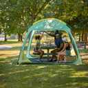 Coleman Skyshade Screened Shelter with Easy Set up, 10x10 Foot Green, Large
