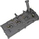 MITZONE Plastic Valve Cover Set Compatible with 2004-2016 Nissan Armada Pathfinder Titan NV2500 NV3500 Infiniti QX56 5.6L # 13264-ZE01A 13264-ZE00A