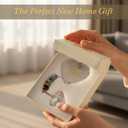 House Warming Gifts New Home, Housewarming Gifts New Home Gift Ideas for Women Friends Homeowners First Time Home Buyers, New Apartment Gift Home Decor, Crystal Heart Suncatcher Rainbow Maker Ornament