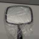 PROTECLE Hand Mirror, 10.3" L x 7.4" W Salon Barber Hairdressing Handheld Mirror with Handle, Square Black