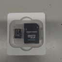 Amazon Basics microSDXC Memory Card with Full Size Adapter, A2, U3, Read Speed up to 100 MB/s, 128GB, Black