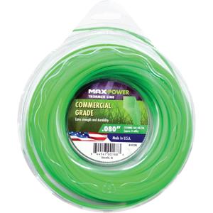 MaxPower 332280 SquareOne Commercial Grade Trimmer Line .080" x 160' Green