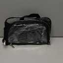 USPECLARE Clear Backpack for Stadium Approved 12612, Water proof Clear Bag for Stadium Events and Concert Work Sport Event