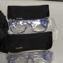 Blue Light Blocking Reading Glasses Men Large Wide Oversized Square Computer Readers Glasses for Big Head/Large Face +1.25