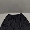 Vanity Fair Women's Anti-Static Nylon Half Slip for Under Dresses,  (Large, 20 Inch - Single Slit - Black)