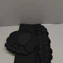 Cloud Wrist Rest Set for Keyboard and Mouse, Ergonomic Memory Foam Wrist Support & Adjustable Keyboard Stand with Two Typing Angles, Silky Lycra Surface, Non-Slip Base (Black)