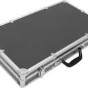 Large Tool Box Universal Aluminum Case Hard Carrying Case with Foam Protects Electronics Tools Cameras and Testing Equipment Chest Hard