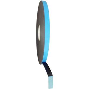 T.R.U. DC-PEF06P Black Double Coated Window Glazing Tape Weather Resistant: Glass Bonding, Panel Installation, Gap Filling, Insulated Casements, and More: 1/16 in. Thick x 1 in. Wide x 150 ft.