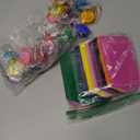 20Pcs PU Leather Business ID Credit Card Badge Holder with Retractable Badge Holder Reel Clip (Vertical Version, Mixed Colors)