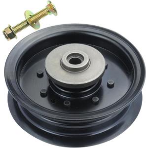 532196104 Idler Pulley Replaces 532197380 197380 196104 for Husqvarna 48" 54" Z248F, YTH2348, YTH24V48, YTH24K48, MZ54, Z254F, RZ5424, RZ5426, LGT2654, YTH24V54, Z246, RZ4623 Tractor