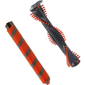 Vacuum Cleaner Main Brush Replacement for Shark HV380 HV381 HV384 NV200 NV202 NV800 NV801 Parts Accessories Roll Brush, 1 Set