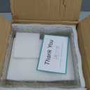 4PCS Buffet Risers Display Stands with 4PCS Mini Signs,Acrylic Cube Display Risers with Hollow Bottom, 1 Set (6, 6.5, 7, 8)" (Transparent, 1 Set ( 6'',6.5'',7'',8'' ))