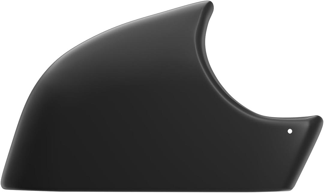 Fits For Tesla Model Y Right Passenger Side Wing Mirror Cover and Mirror Frame Set Rearview Lower Holder Tray Cap Housing 2021-2024, Right Side, Black