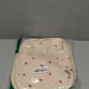 Bible Cover Case for Women,Large Bible Tote Bags Organizer Corduroy Carrying Case for Girls,Bible Study Supplies Accessories Christian Gifts for Women(Strawberry M) (Beige Strawberries)