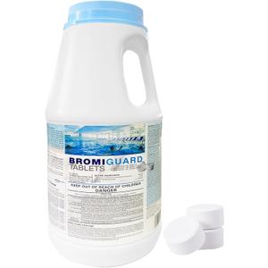 Bromine Tablets 1 Inch 4 Lbs for Spa Hot Tub Chemical Tabs | 1" Brominating Tablets Spa & Hot Tub Chemical Sanitizer