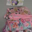 wegreeco Washable Female Dog Diapers Highly Absorbent Reusable Diapers for Dog in Heat Period, 3 Pack, Ink Painting,(Medium (12"-15" Waist))