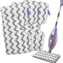 S3501 S3601 Steam Mop Replacement Pads Compatible with Shark Steam Pocket Mops S3501 S3601 S3550 S3801 S3901 S3601D S3801CO S3901D S3455K S2902 SE450, Washable Microfiber Mop Pads Reusable, 3 Pack