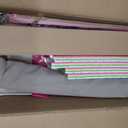American Mahjong Game Set, Portable Carrying Bag,Acrylic 160 Tiles,Western Mahjong Tiles Set,Complete Ma Jong Set (Pink)