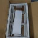 Mini Tabletop Greenhouse 12"x8"  Compact Indoor Plant House with Clear Acrylic Panels & Wood Frame with 4" Pots for Herbs, Seedlings, Cuttings & Propagation - Cat Safe