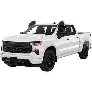Precut Window Tint Film for Chevy Silverado 1500 Crew 2019-2026 Front Row Window 20% VLT 2Ply Anti-Shatter, UV Block, Privacy Protection, Easy Install, No Trimming Needed,Heat & Glare Reduction