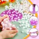 400 Pcs Jelly Cubes Charms Accessories for Boys and Girls, DIY Art Crafts