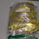 [52 PCS] 16" Foil Gold Letter Balloons 2 Sets of A-Z, Mylar Aluminum Hanging Alphabet for Graduation New Year eve Birthday Party Decorations