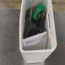 TOTO Drake 1.28 GPF Toilet Tank with WASHLET+ Auto Flush Compatibility, Cotton White - ST776EA#01