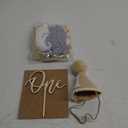 1st Birthday Highchair Banner Decorations For First Boys Khaki Cone Hat With One Cake Topper Photo Backdrop