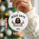 67 Meme Funny Christmas Ornaments 2025, 6 7 Ornament, 67 Ornaments for Christmas Tree, Viral Meme Ornament, Gifts for Teen, Funny Teen Gift, Grandkid Gift, Stocking Stuffers for Teens