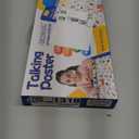 Spanish Alphabet Talking Wall Chart for Toddlers 1-6, Bilingual Learning Poster with English Translation, ABC 123 Learning Poster, Interactive Musical Toy, Educational Gift for Kids 3+ & Autism