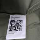 Runcati Mens Lightweight Safari Jacket Button Up Cotton Outdoor Military Cargo Long Sleeve Outwear (Green, M)