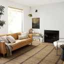 Loloi Angela Rose Colton Collection CON-01 Natural/Black 2'-0'' x 3'-0'', .38" Pile Height, Accent Rug
