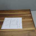 GASHELL Noodle Board Stove Cover with Handles for Electric, Gas Stove Top (Acacia Wood)