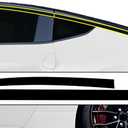 BOGAR TECH DESIGNS for Nissan Z 2023-2026 Side Window Chrome Delete Precut Vinyl Trim Overlay, Gloss Black Blackout Appearance