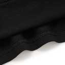 SweatyRocks Women's Tie Dye Crop Tops Crewneck Short Sleeve Letter Print T Shirt Streetwear (Black, L)