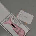 Facial and Neck Massager for Face, Neck - Skin Lifting & Firming - Wrinkle & Dark Circle Reducer - at Home Skin Care Face Sculpting Tool and Neck Massager-Sugar Pink (Single Head)