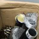 Black Curtain Rods for Windows 28 to 48 Inch, Vintage Decorative Curtain Rod with Gold Bird Finials, 1'' Adjustable Heavy Duty Drapery Rod Set for Bedroom Living Room Kitchen,18-60''