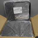 Kitstorack Upgraded TV Tray Table with Panel Lock, Adjustable Height & 90 Flip-Over Design, Sofa Arm End Side Table for Eating, Dinner, Snack, Laptop, Couch, Bed, Chair or Small Spaces, Black