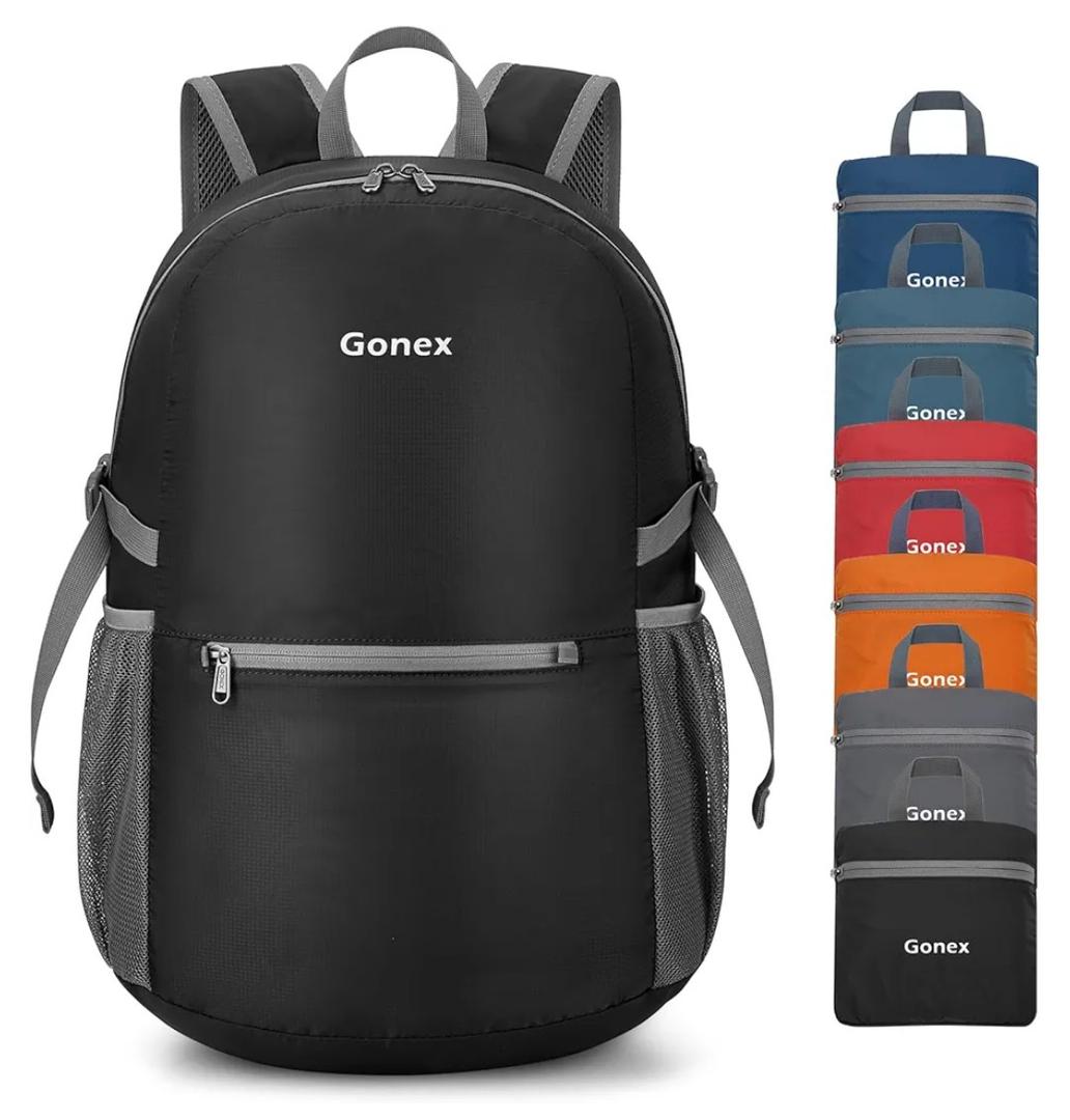 Gonex 30L Ultra Lightweight Packable Backpack, Handy Foldable Daypack for Camping Outdoor Travel Cycling Backpacking