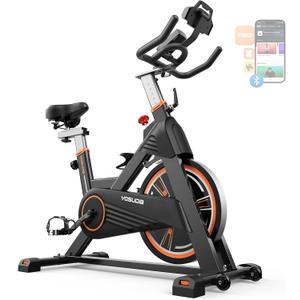 YOSUDA PRO Magnetic Exercise Bike 350 lbs Weight Capacity - Indoor Cycling Bike Stationary with Comfortable Seat Cushion, Silent Belt Drive YOSUDA PRO Magnetic Exercise Bike 350 lbs Weight Capacity - Indoor Cycling Bike Stationary with Comfortable Seat Cushion, Silent Belt Drive