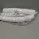 3 Pcs Tree Trunk Protector2 Size Plastic Spiral Tree Guard Tree Trunk Protector Wrap Tree Bark Protector Tube Tree Wraps to Protect Bark Tree Saplings from Deer Cats Rodents Rabbit Mowers (White)