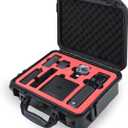 Waterproof Hard Case for DJI Osmo Pocket 3 / Creator Combo/Power Expansion Combo | Shockproof, Dustproof Protective Storage | Fits Battery Handle, DJI Mic 2 Transmitter, ND Filte and Tripod