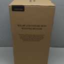 17.1" Solar Lighthouse with Rotating Beacon,Big Solar Powered Lighthouse,Outdoor Lighthouse Garden Decor, Waterproof Statue Figurines Outdoor Light House for Yard Lawn Patio Gifts (Yellow)