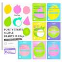 ZealSea Clean Beauty Face Masks Skincare, Minimalism 15 Ingredients Sheet Mask, Deep Hydration Facial Mask for Bouncy & Glowing, Sleepover Spa Party Supplies, Women Teen Girl Gifts Trendy Stuff, 7Pack EXP: 06/08/2028