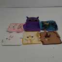 Sensory Mats for Children, Babies, Toddlers, Elders With ASD/SPD - 6 Set Different Textures Tiles & Vivid Animals Expressions Mini Mats - Tactile Toys for Autistic and Sensory Issues