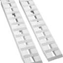 FAYUWUOX 60x12 Inch 6000Lbs Aluminum Ramps Lawn Mower, Wheelchair Ramps Home Steps, Low Profile Car Ramps Oil Changes