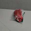 30 Inch Christmas Tree Skirt Large Plush Xmas Red Tree Mat with Merry Christmas Patterns Holiday Decor Fur Ornament for Home Party Indoor