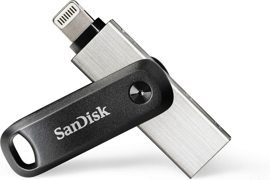 SANDISK 256GB iXpand Flash Drive Go - For your iPhone 14 or older - Create space on your iPhone - SDIX60N-256G-GN6NE