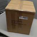 ARNIS Modern Plant Pots, Large Planters with Stand, Set of 2 Decorative Planters, Metal Pots with Drainage Holes for Living Room, Office, Garden or Balcony, 10.5 &12.25 Inch, White